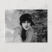 damesvampier briefkaart (Voorkant)