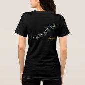 Damesversie 2 Tri-Blend shirt (Achterkant)