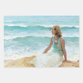 damesverzamelpapier voor losse wieken inpakpapier vel (Voorkant)