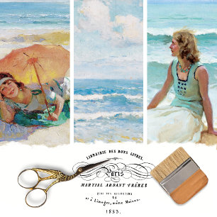  damesverzamelpapier voor losse wieken inpakpapier vel