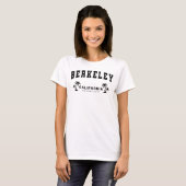 Dameswit Berkeley , Californië T-shirt (Voorkant volledig)