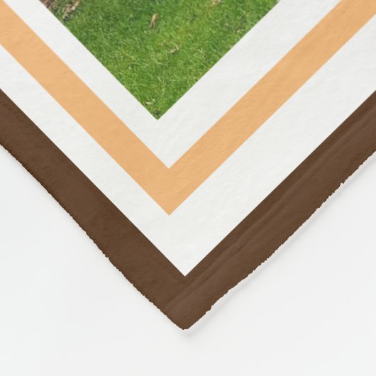 damherten fleece deken (Hoek)