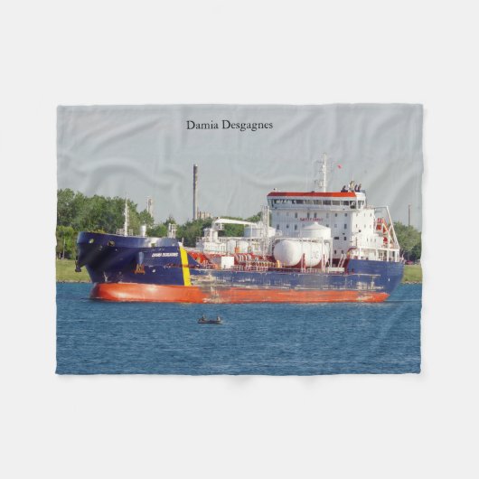 Damia Desgagnes fleece blanket Deken (Voorkant (Horizontaal))