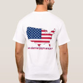 DamianJay 'Merica T-shirt (Achterkant)
