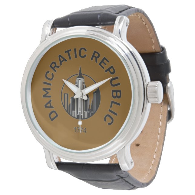 Damicratic eWatch Horloge (Gekanteld)