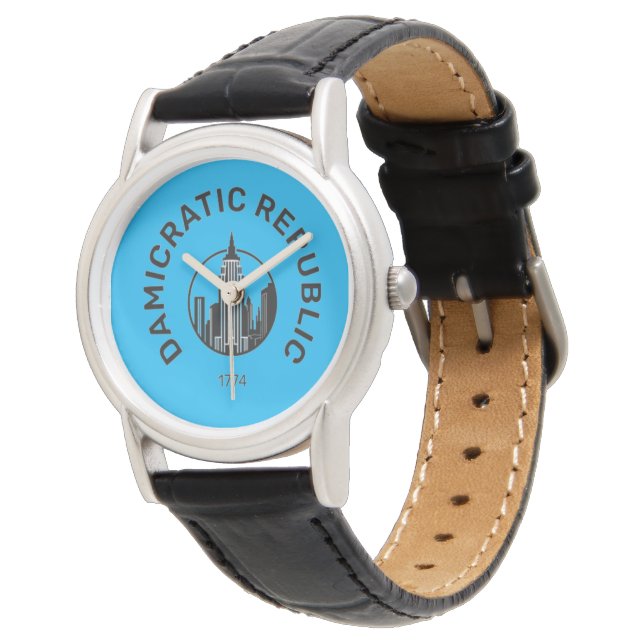 Damicratic eWatch Horloge (Gekanteld)