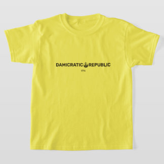 Damicratisch kinder T-shirt