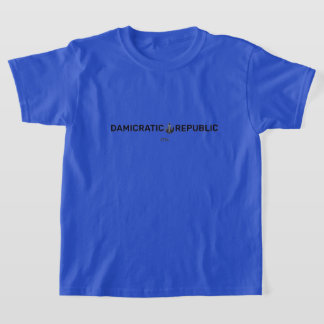 Damicratisch kinder T-shirt