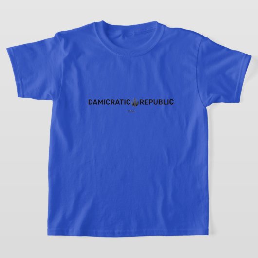 Damicratisch kinder T-shirt (Laagn)