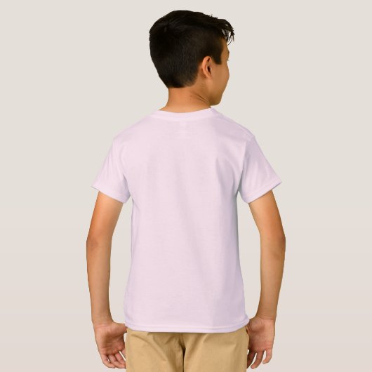 Damicratisch kinder T-shirt (Achterkant volledig)