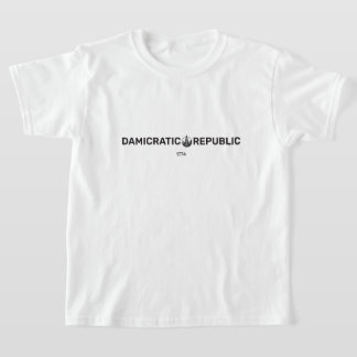 Damicratisch kinder T-shirt