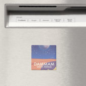 Dammam Saudi-Arabië Reisposter Magneet (Insitu (Vaatwasser))
