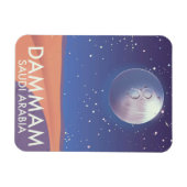 Dammam Saudi-Arabië Reisposter Magneet (Horizontaal)