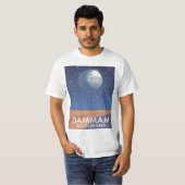 Dammam Saudi-Arabië Reisposter T-shirt (Voorkant volledig)