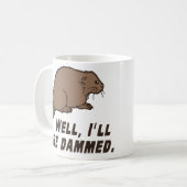 Dammed Beaver Koffiemok (Voorkant links)