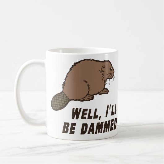 Dammed Beaver Koffiemok (Links)