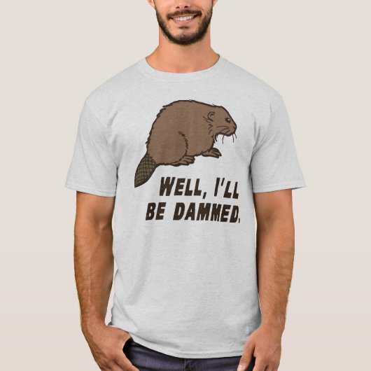Dammed Beaver T-shirt (Voorkant)