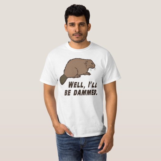 Dammed Beaver T-shirt (Voorkant volledig)