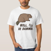 Dammed Beaver T-shirt (Voorkant)