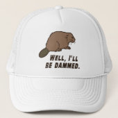 Dammed Beaver Trucker Pet (Voorkant)