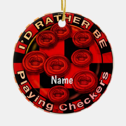 Dammen ornament  (Voorkant)