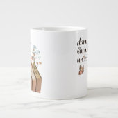 Dammi Un Buon Libro e Un Caffè (Italiaans) Grote Koffiekop (Voorkant)