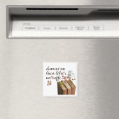 Dammi Un Buon Libro e Un Caffè (Italiaans) Magneet (Insitu (Vaatwasser))