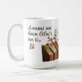Dammi Un Buon Libro e un Tè tazza (Italiaans) Koffiemok (Links)