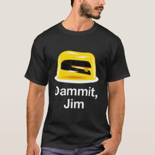 Dammit Jim- Kantoor Gezegden- Geweldige Kantoor T-shirt