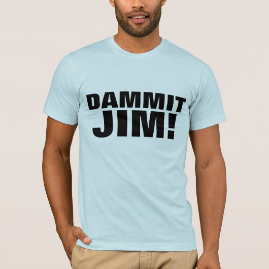 DAMMIT JIM! SCI-FI T-shirts (Voorkant)
