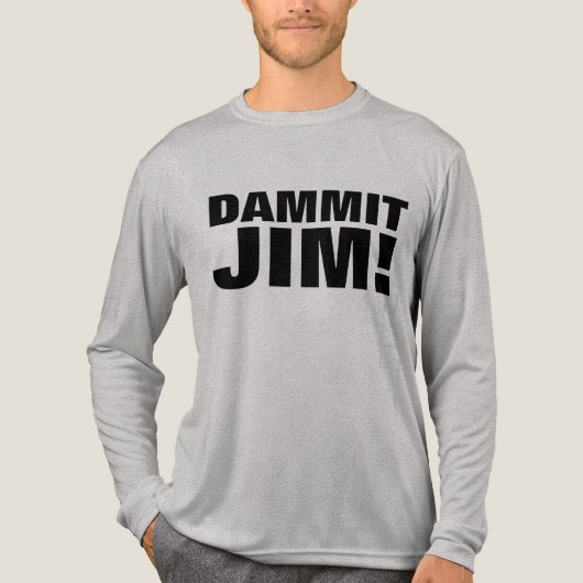 DAMMIT JIM! T-shirts Sci-Fi OUDERE Tees (Voorkant volledig)