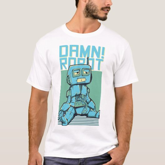 Damn Robot T-shirt (Voorkant)