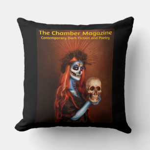 Damnatia—The Chamber Magazine Logo Kussen