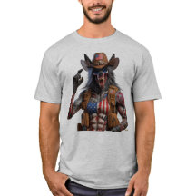 Damned Doggie NFT T-shirt beroemd gemaakt door Foc