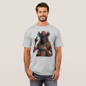 Damned Doggie NFT T-shirt beroemd gemaakt door Foc (Voorkant volledig)