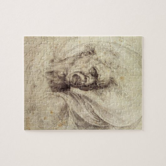 Damned Soul van Michelangelo Legpuzzel (Horizontaal)