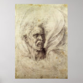 Damned Soul van Michelangelo Poster (Voorkant)
