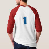 Damnfit Sportbal Raglan T-shirt (Achterkant)