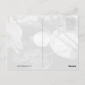 Damnoen Saduak Floating Market in Thailand Briefkaart (Achterkant)