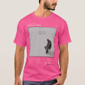 Damon Albarn - Dagelijkse Robots Tracklist Album T-shirt (Voorkant)