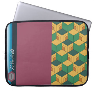 Damon Slayer Kimetsu no Yaiba Giyuu Laptop Hoesje Sleeve