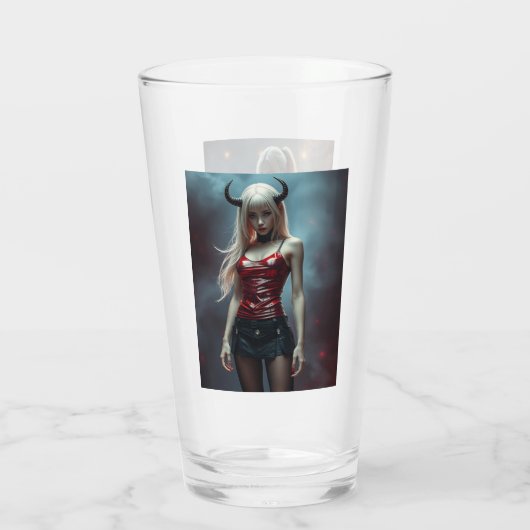 Dämonisches Lady Glas (Achterkant)