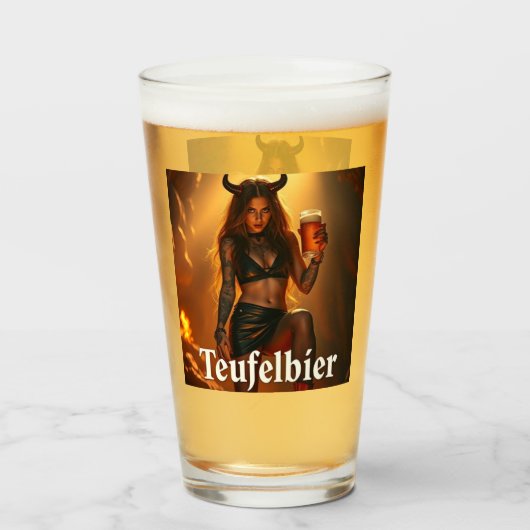 Dämonisches Lady Glas (Voorkant gevuld)