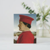 DAMontefeltro Hertog van Federigo van Urbino, Briefkaart (Staand voorkant)