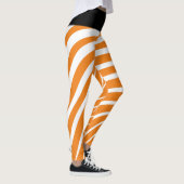 Damonti Sportkleding Zebra Oranje Leggings (Rechts)