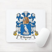 D'Amour Family Crest Muismat (Met muis)