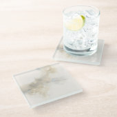 damp glazen onderzetter (Schuin)