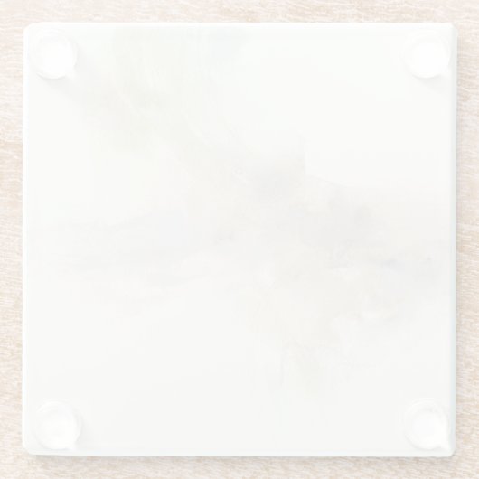 damp glazen onderzetter (Achterkant)