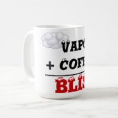 Damp + Koffie = de Mok van de Zaligheid (Voorkant links)