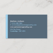 Damp-Visitekaartje Visitekaartje (Achterkant)